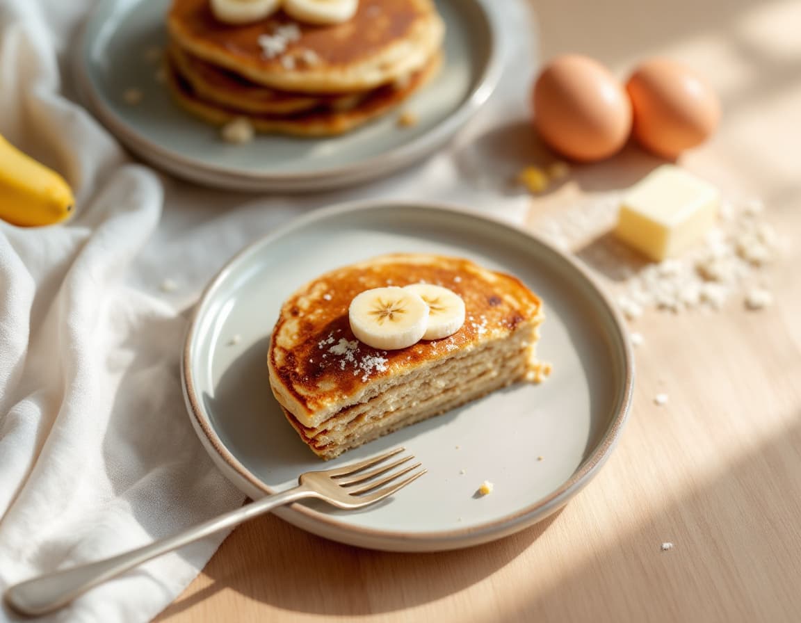 3-Ingredient Banana Pancakes