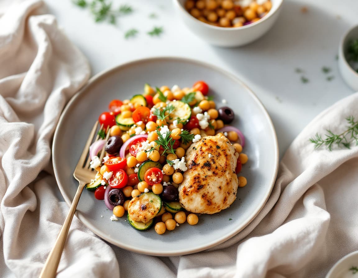 Air Fryer Greek Chicken