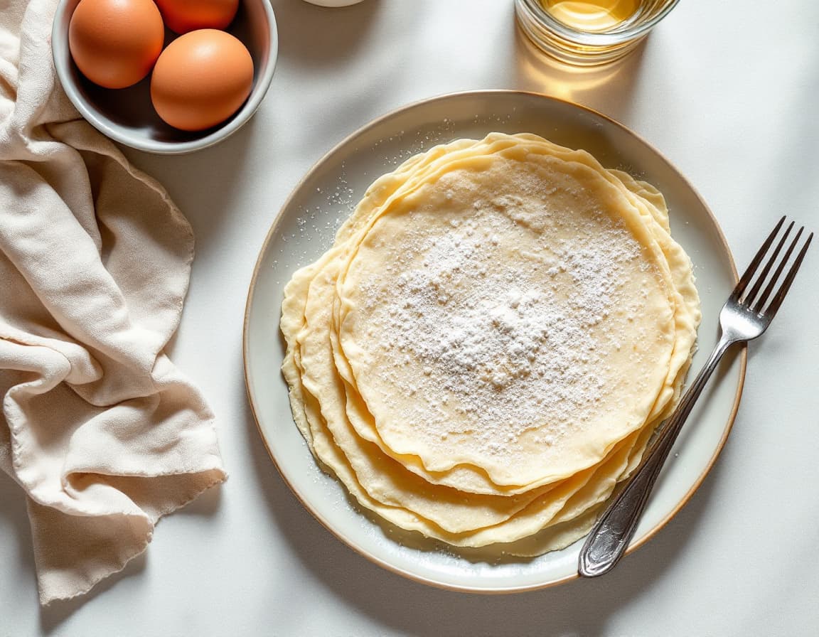 Almond Flour Crepes (That Fold & Roll!)