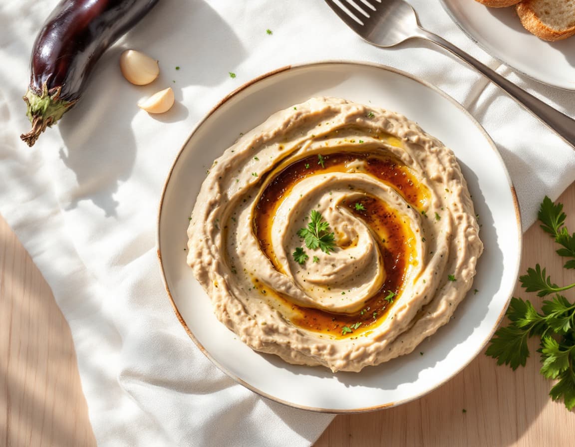 Baba Ganoush (Authentic Smoky)
