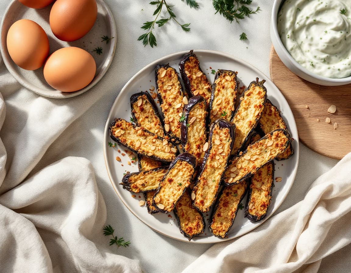 Baked Eggplant "Fries"