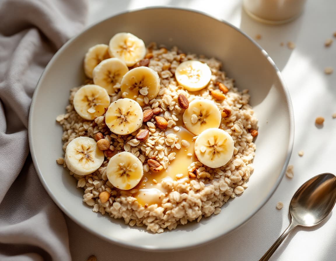 Banana Nut Protein Oats