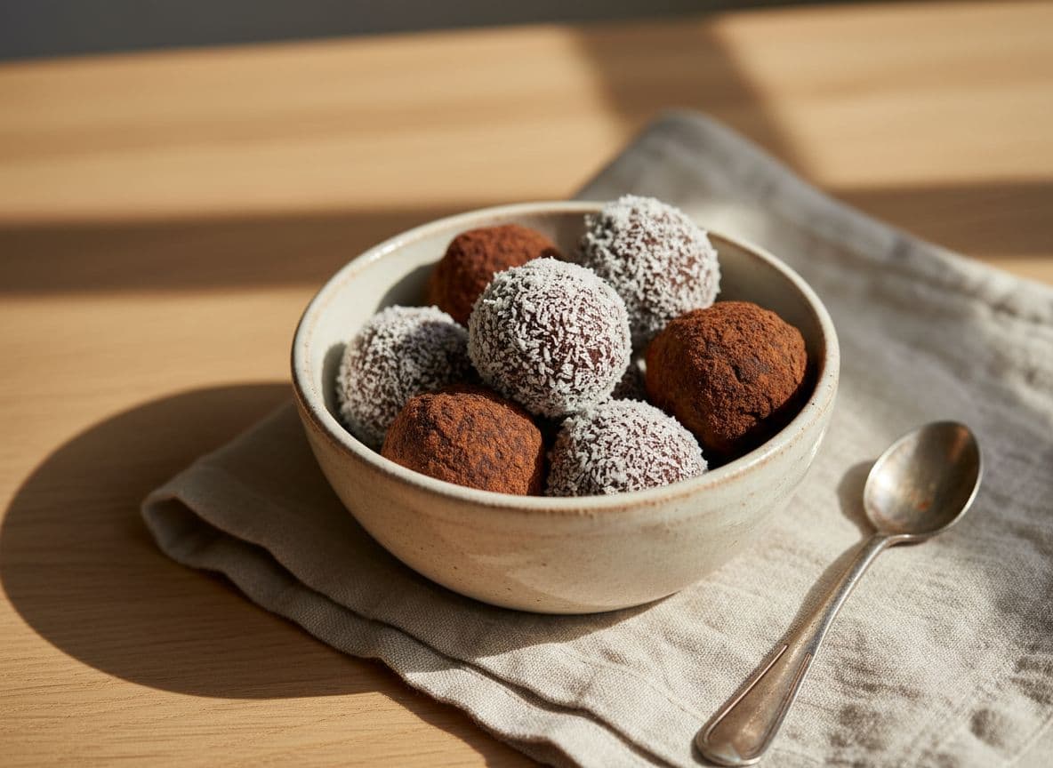 Brigadeiro Saudável (Date and Cocoa Truffles)