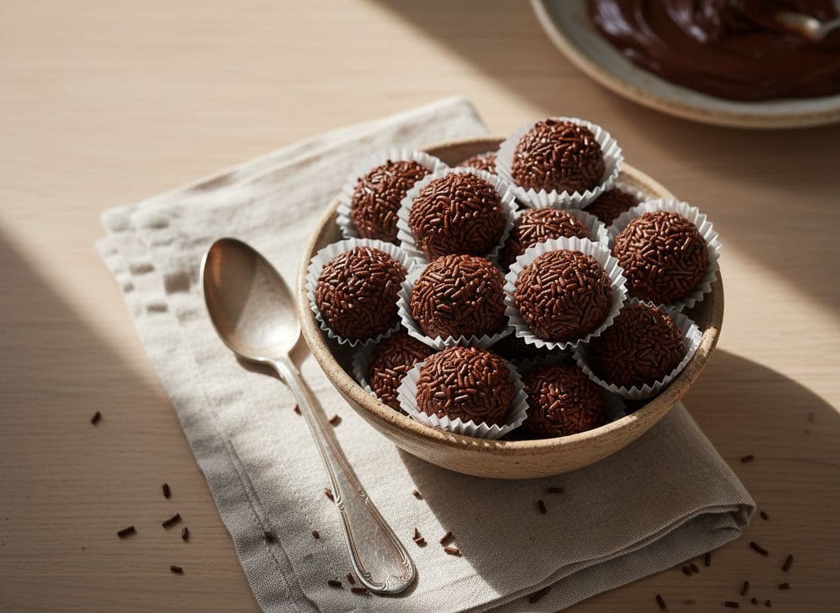 Brigadeiros (Brazilian Chocolate Truffles)