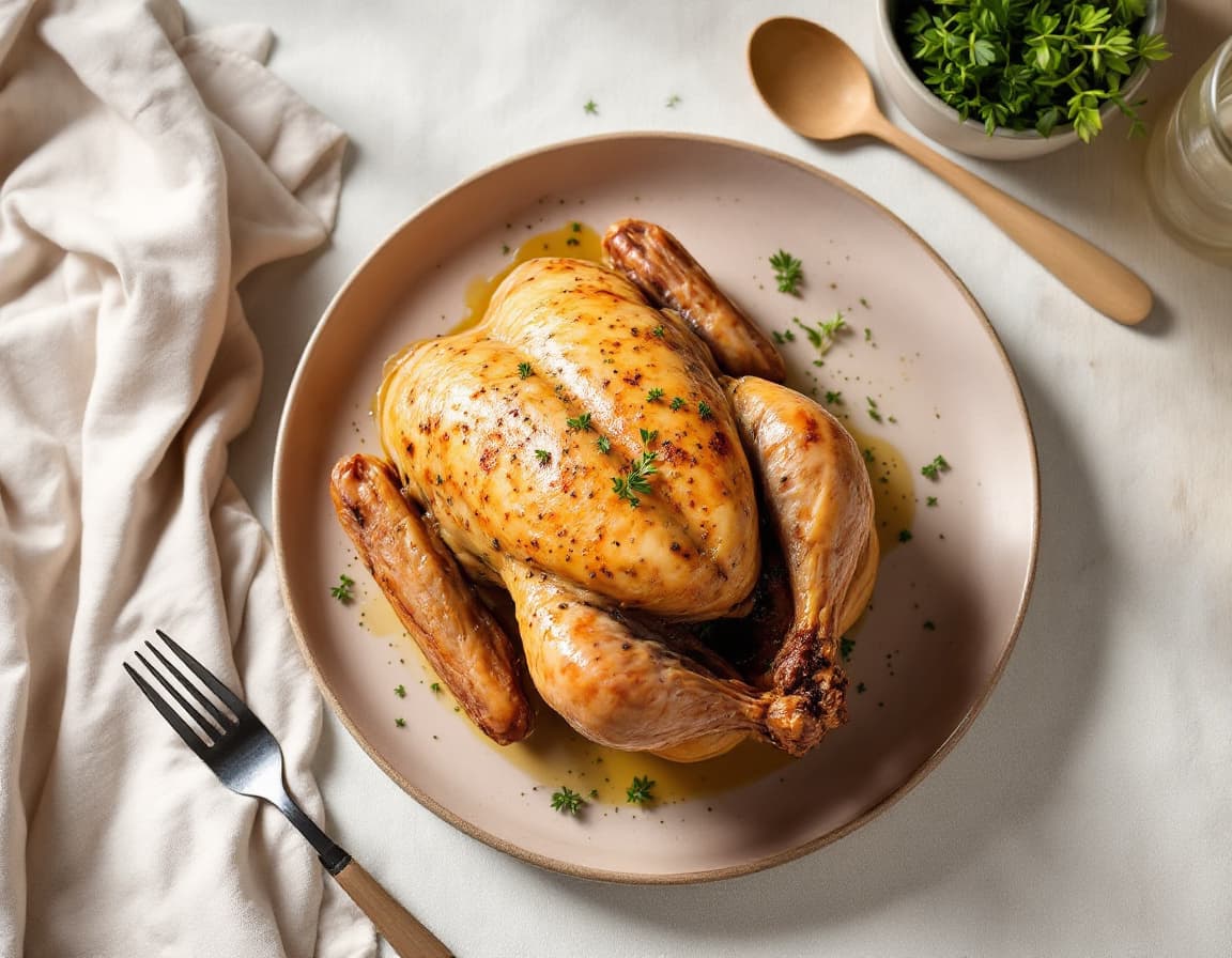 Buttermilk-Brined Roast Chicken