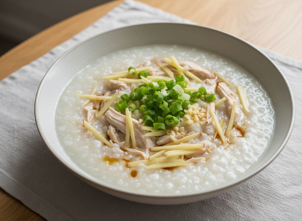 Chicken and Ginger Congee