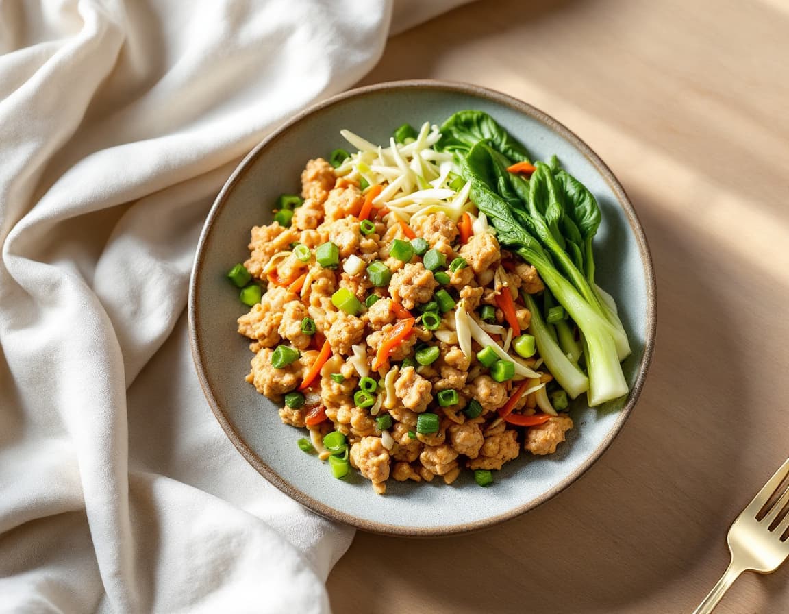 Chicken Egg Roll Bowl