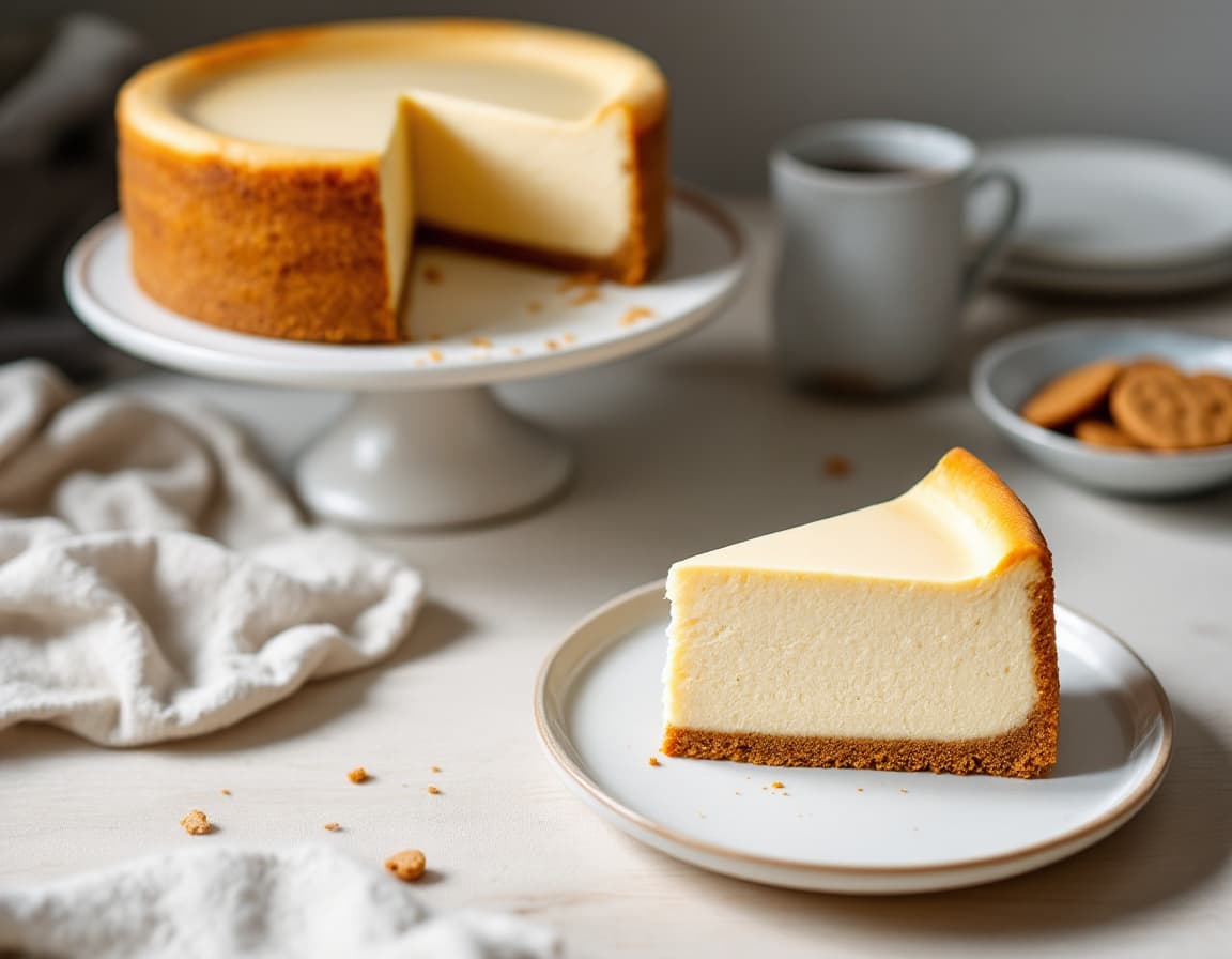 Classic Vanilla Cheesecake