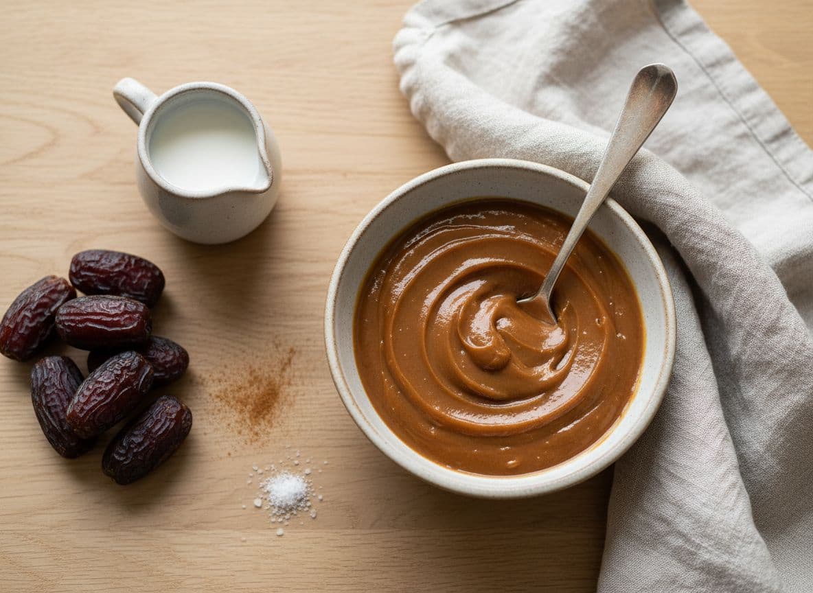 Doce de Leite Saudável (Date and Coconut Caramel Spread)