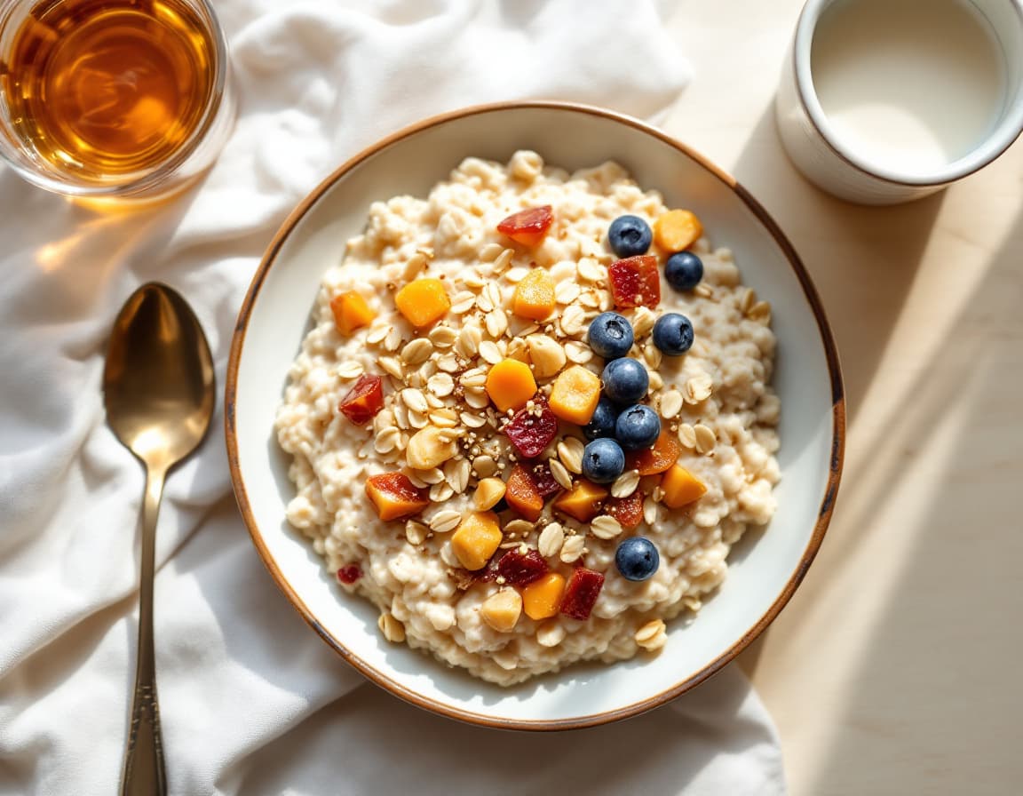 Easy Oatmeal with Healthy Toppings