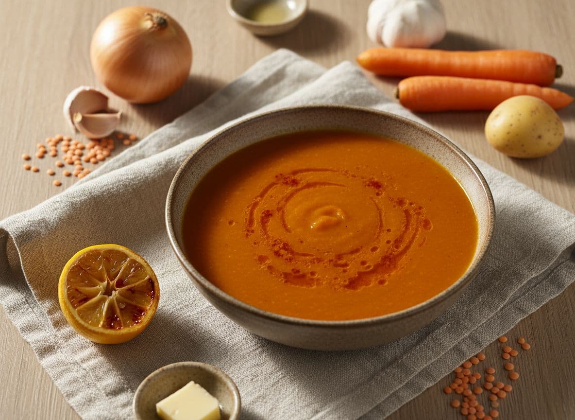 Easy Red Lentil Soup
