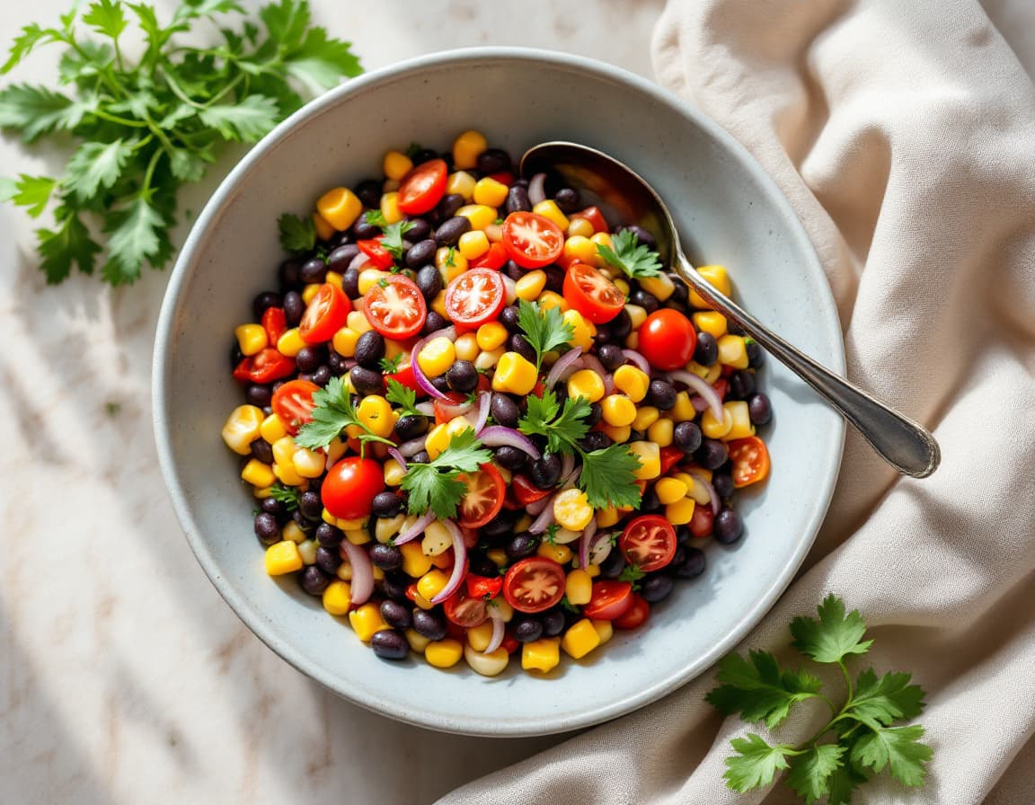 Fresh Black Bean Salad
