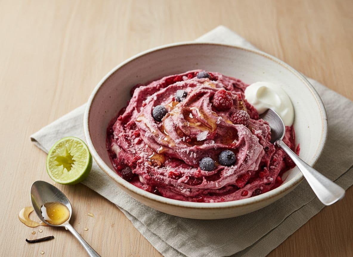 Berry Frozen Yoghurt