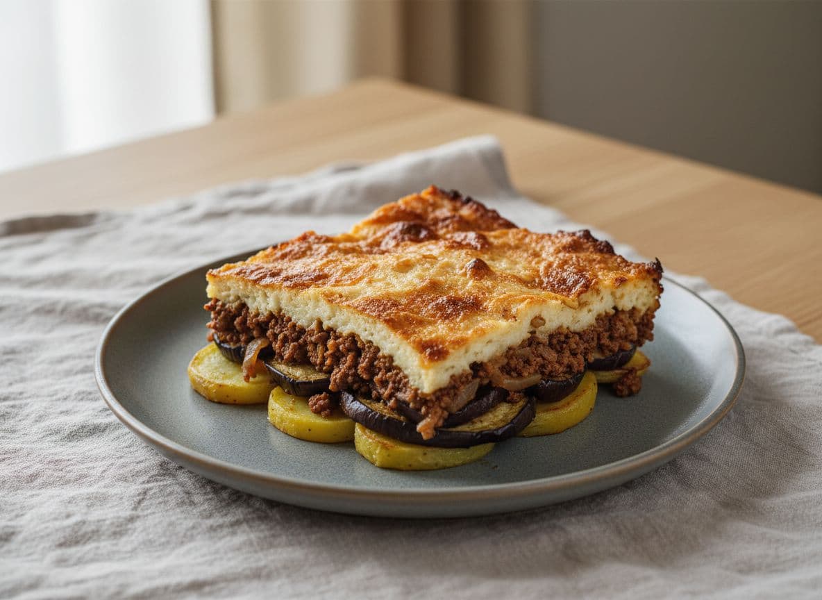 Greek Lamb Moussaka