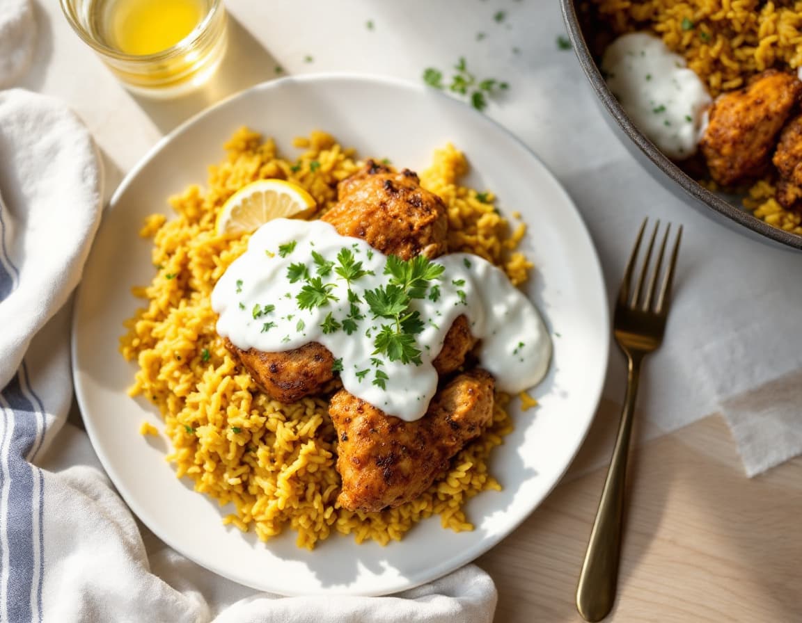 Halal Cart-Style Chicken & Rice