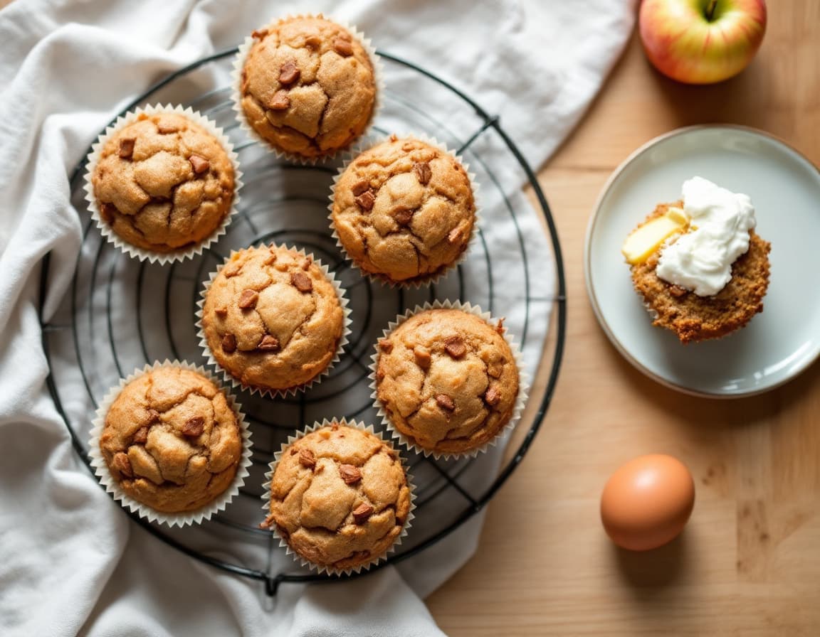 Healthy Apple Muffins