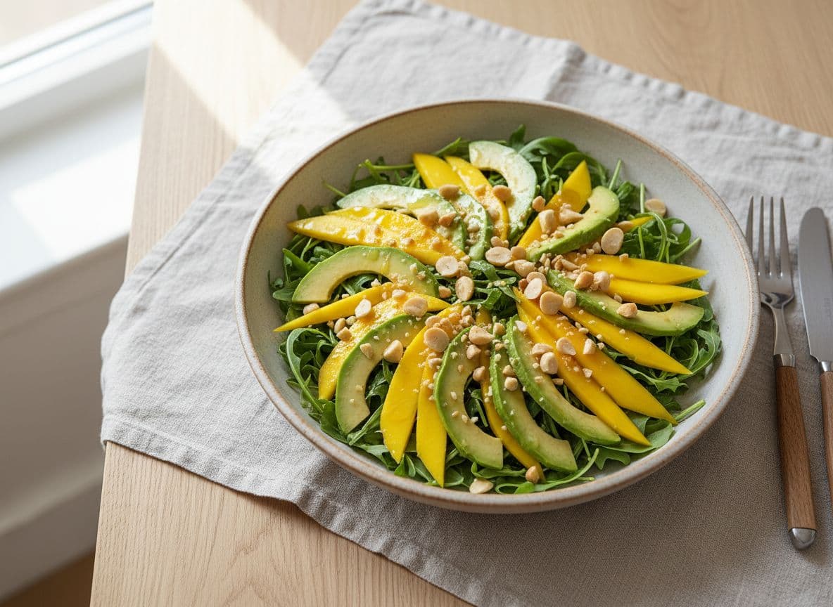 Healthy Avocado and Mango Salad