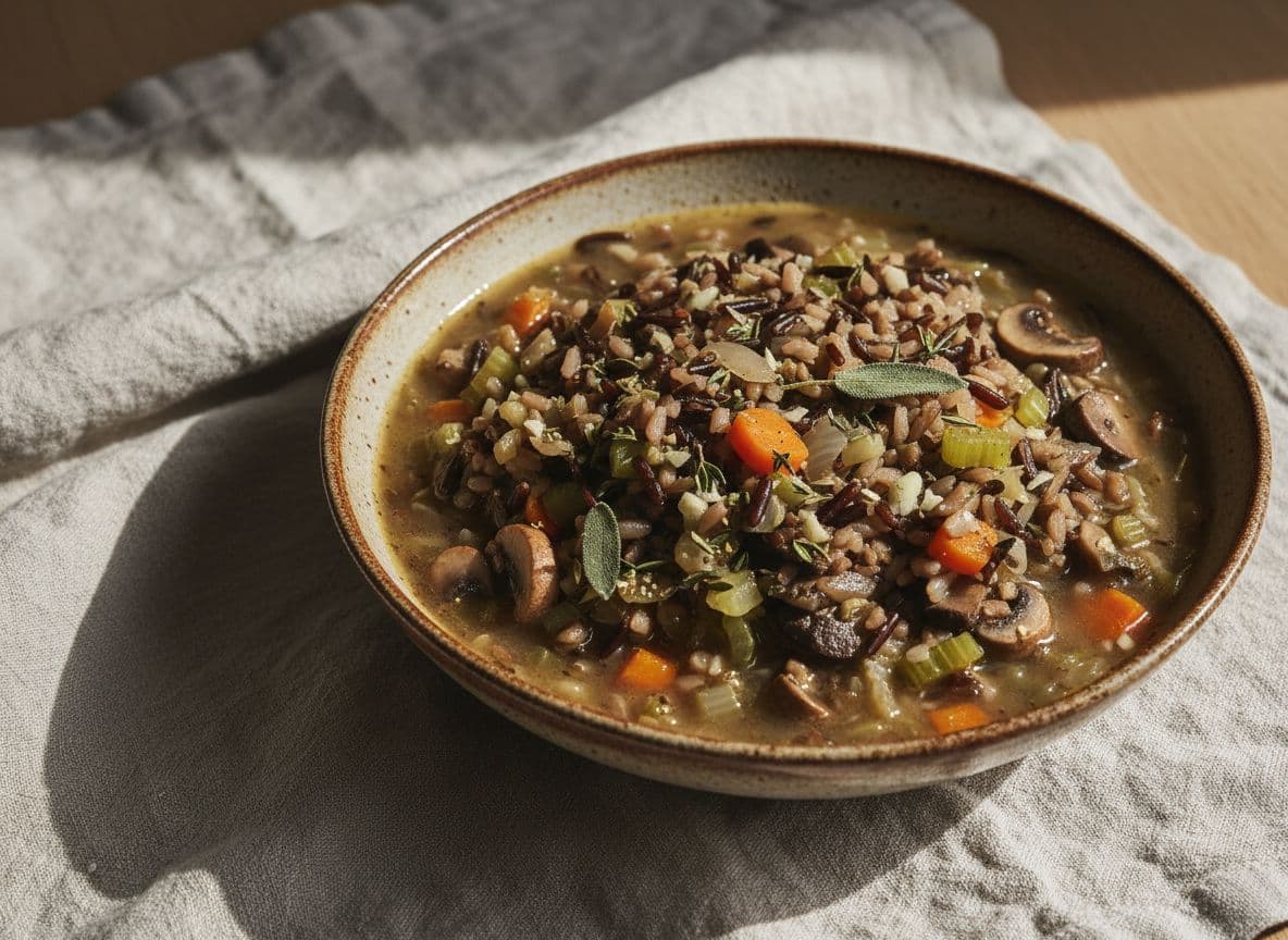 Instant Pot Wild Rice Soup
