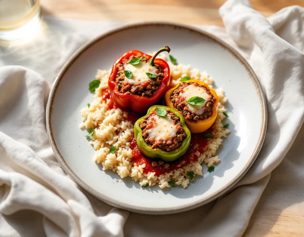 Italian-American Stuffed Peppers