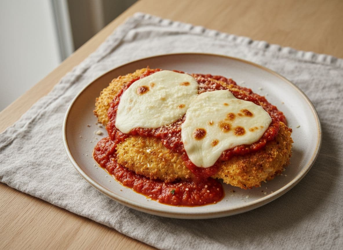 Keto Chicken Parmesan (Crispy High Protein)