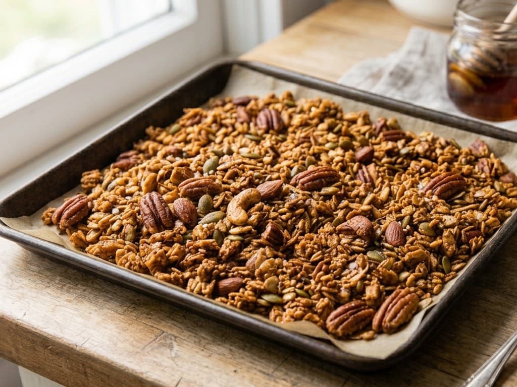 Keto Granola Cereal (Low Carb & Easy)