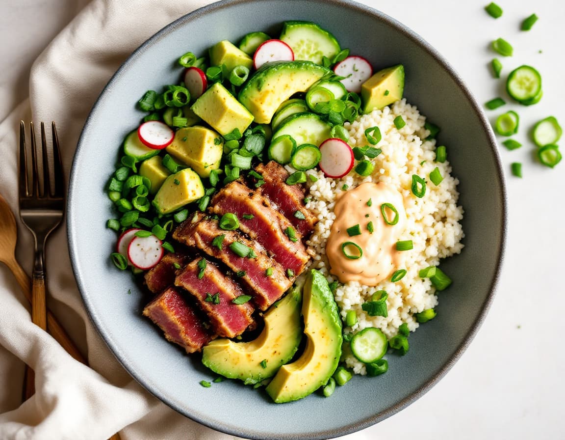 Keto Poke Bowl