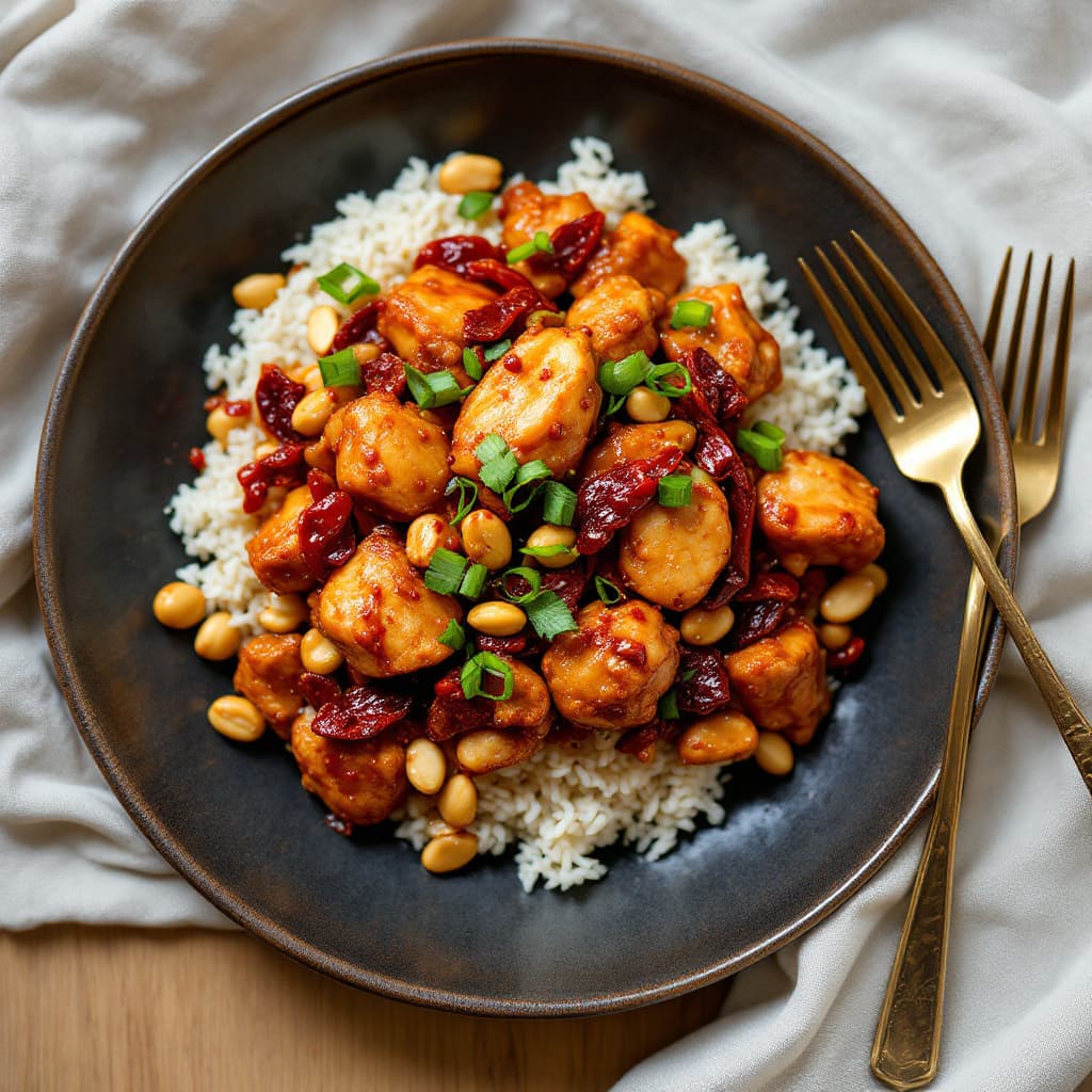 Kung Pao Chicken with Peanuts