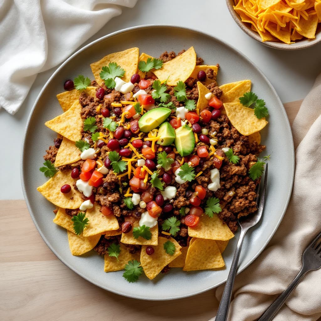 Loaded Beef Nacho Night