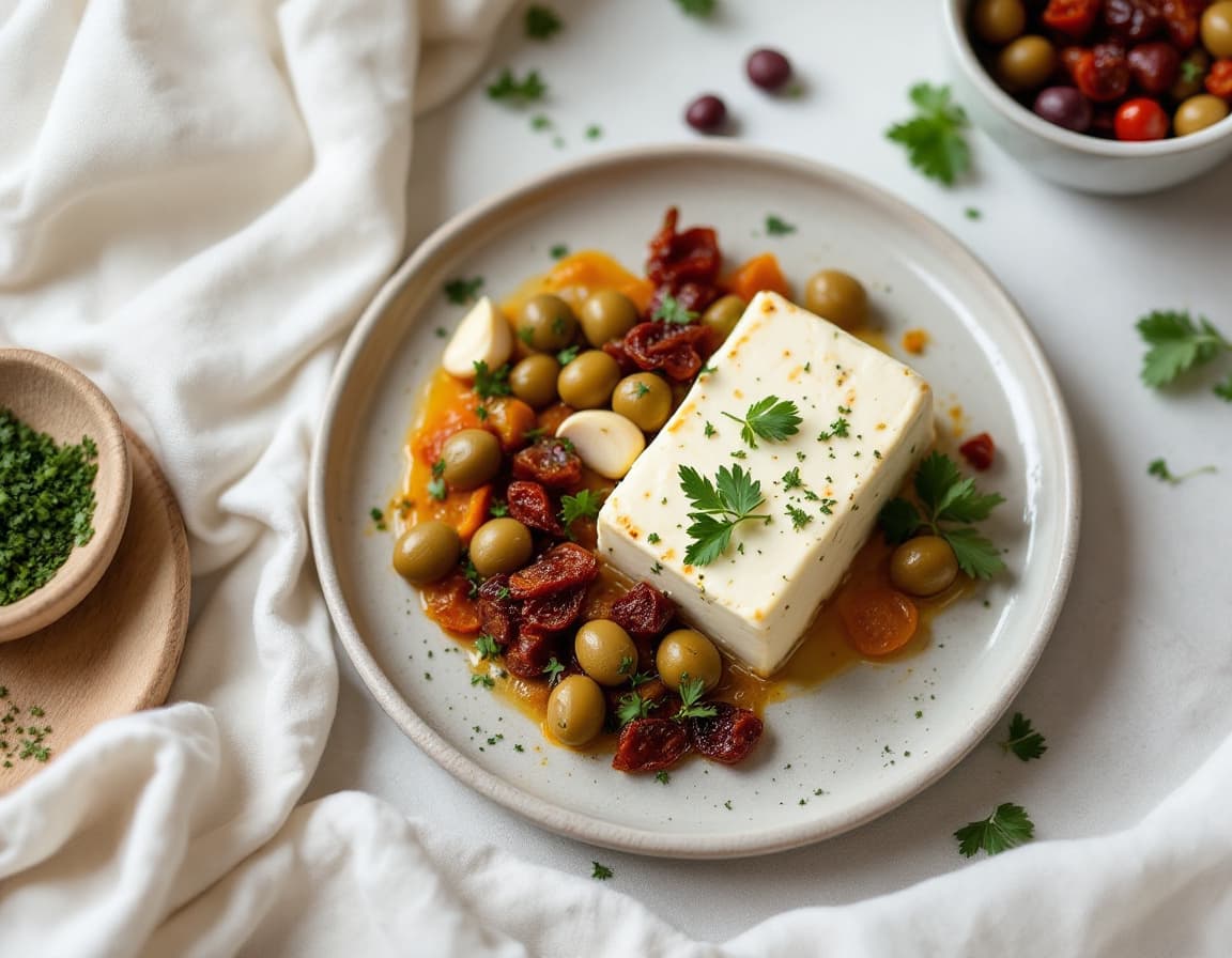 Mediterranean Baked Feta