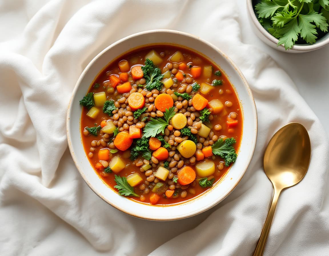 Mediterranean Lentil Soup