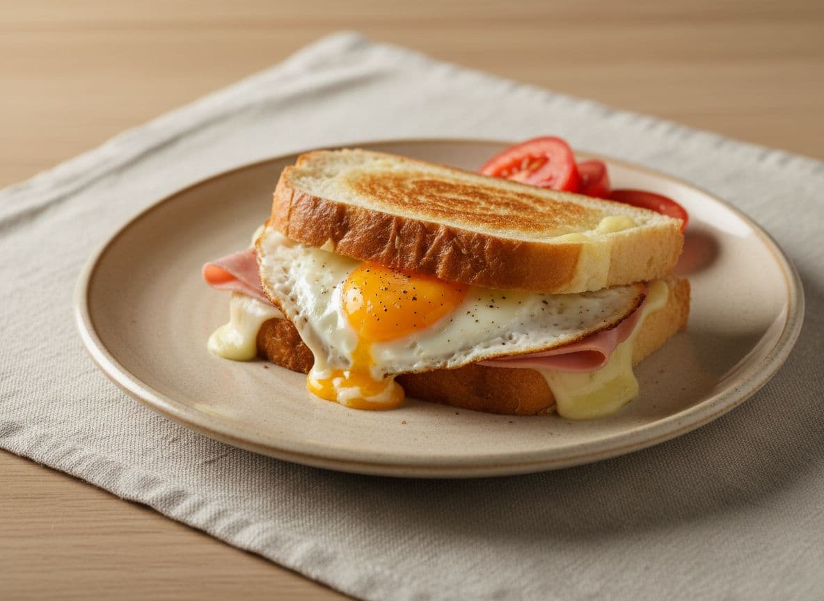 Misto Quente with Fried Egg