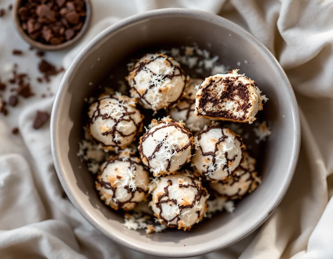 No Bake Keto Macaroons