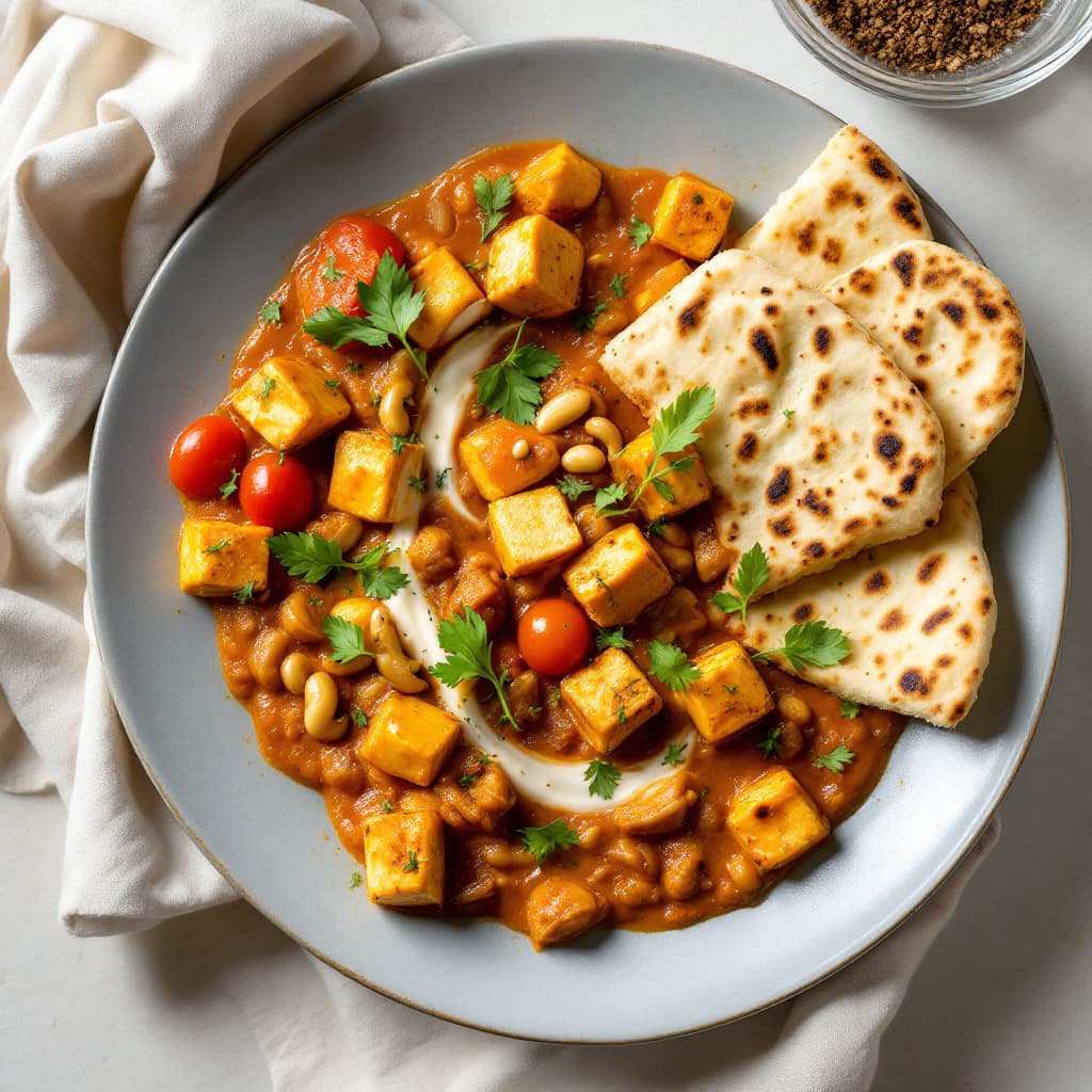Paneer Butter Masala with Naan