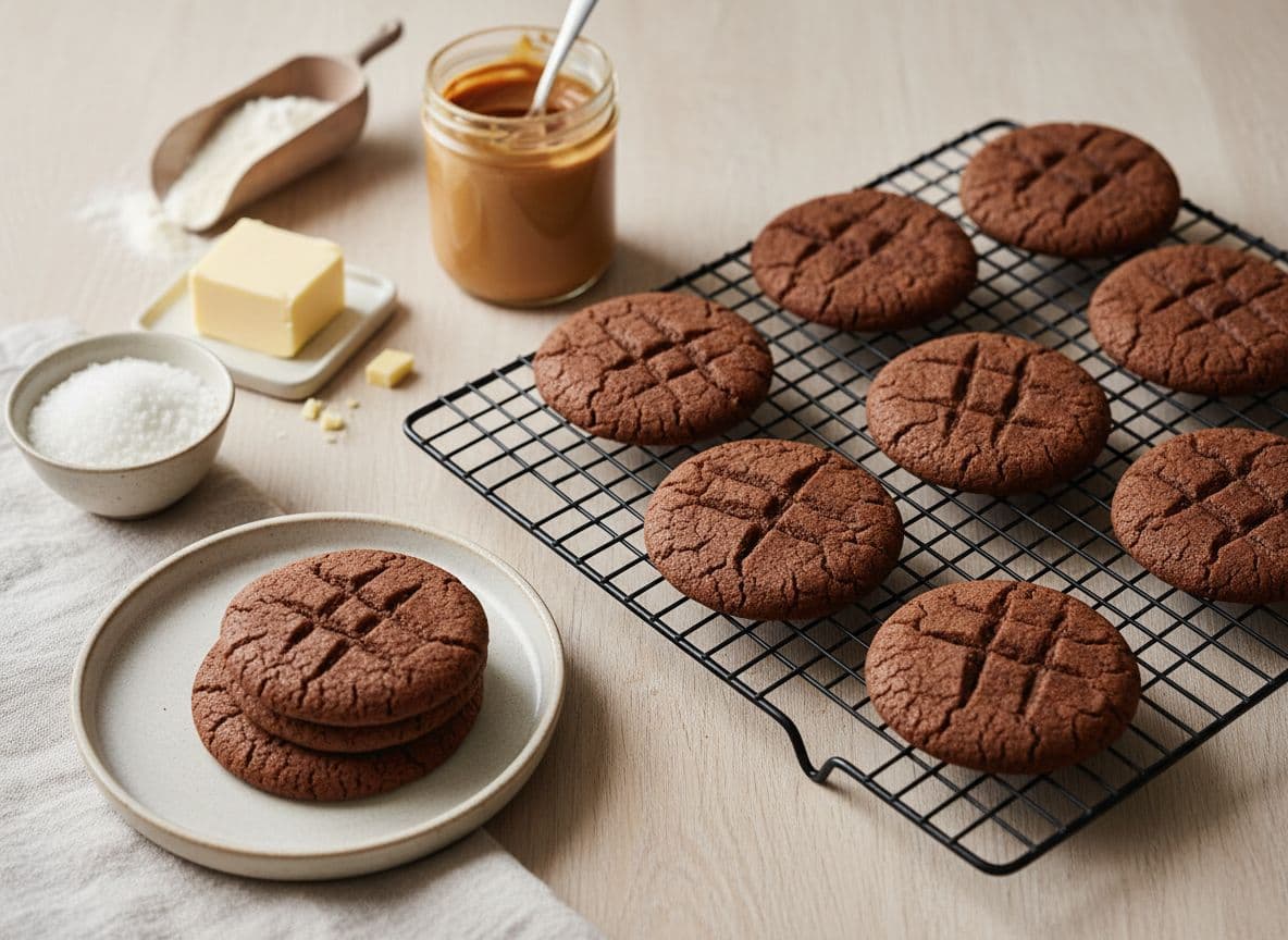 Peanut Butter & Chocolate Cookies
