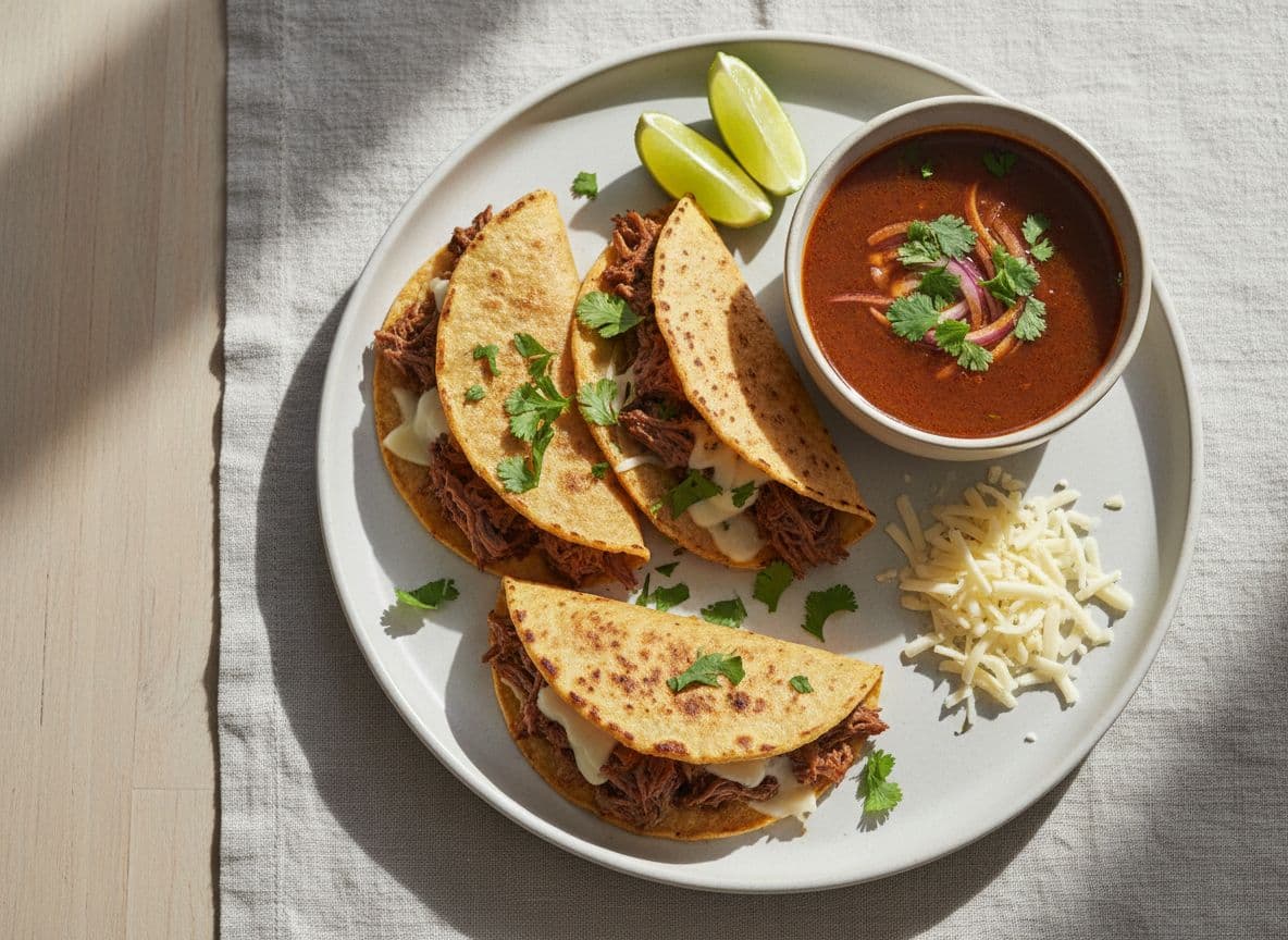 Slow Cooker Birria Tacos