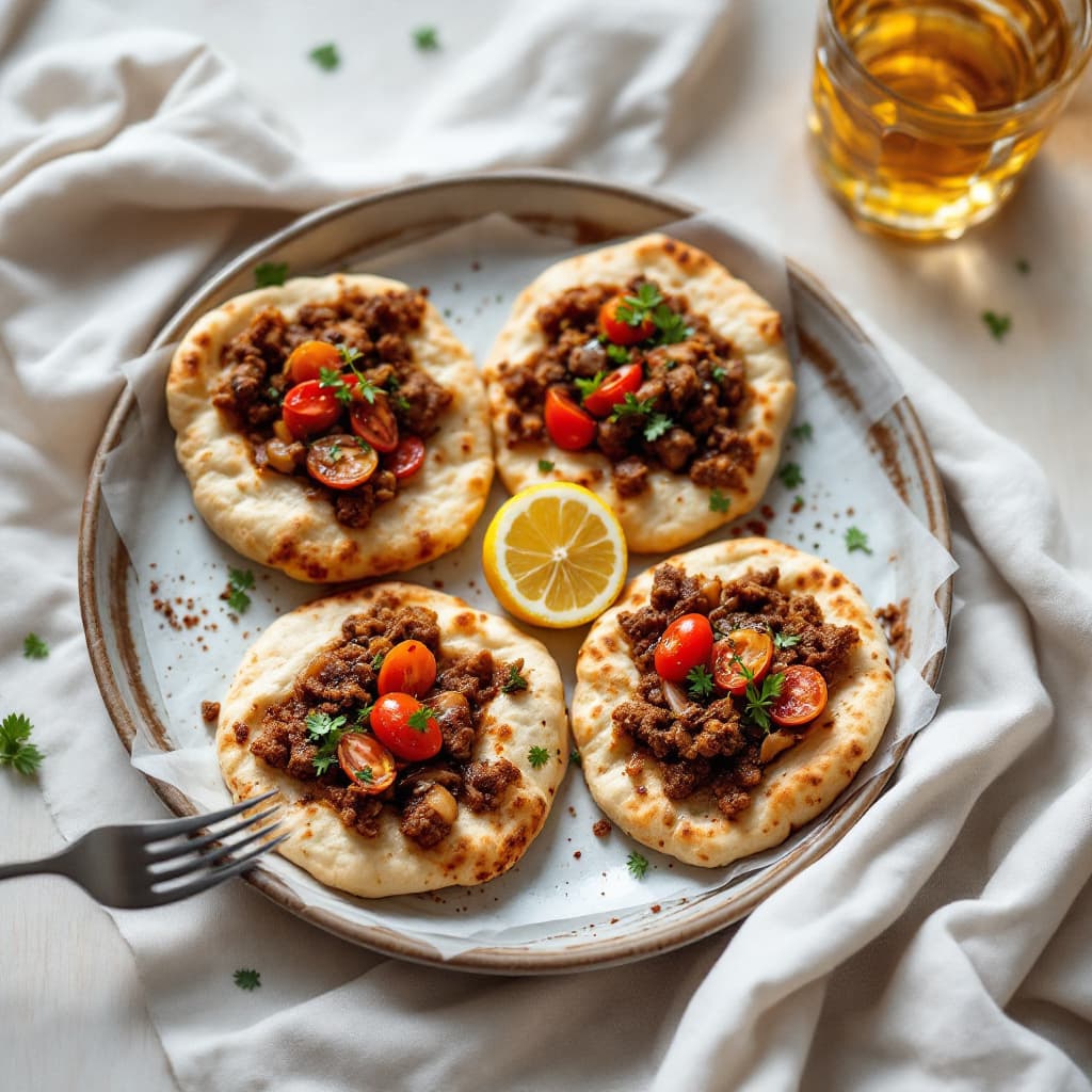 Spiced Lamb Sfiha