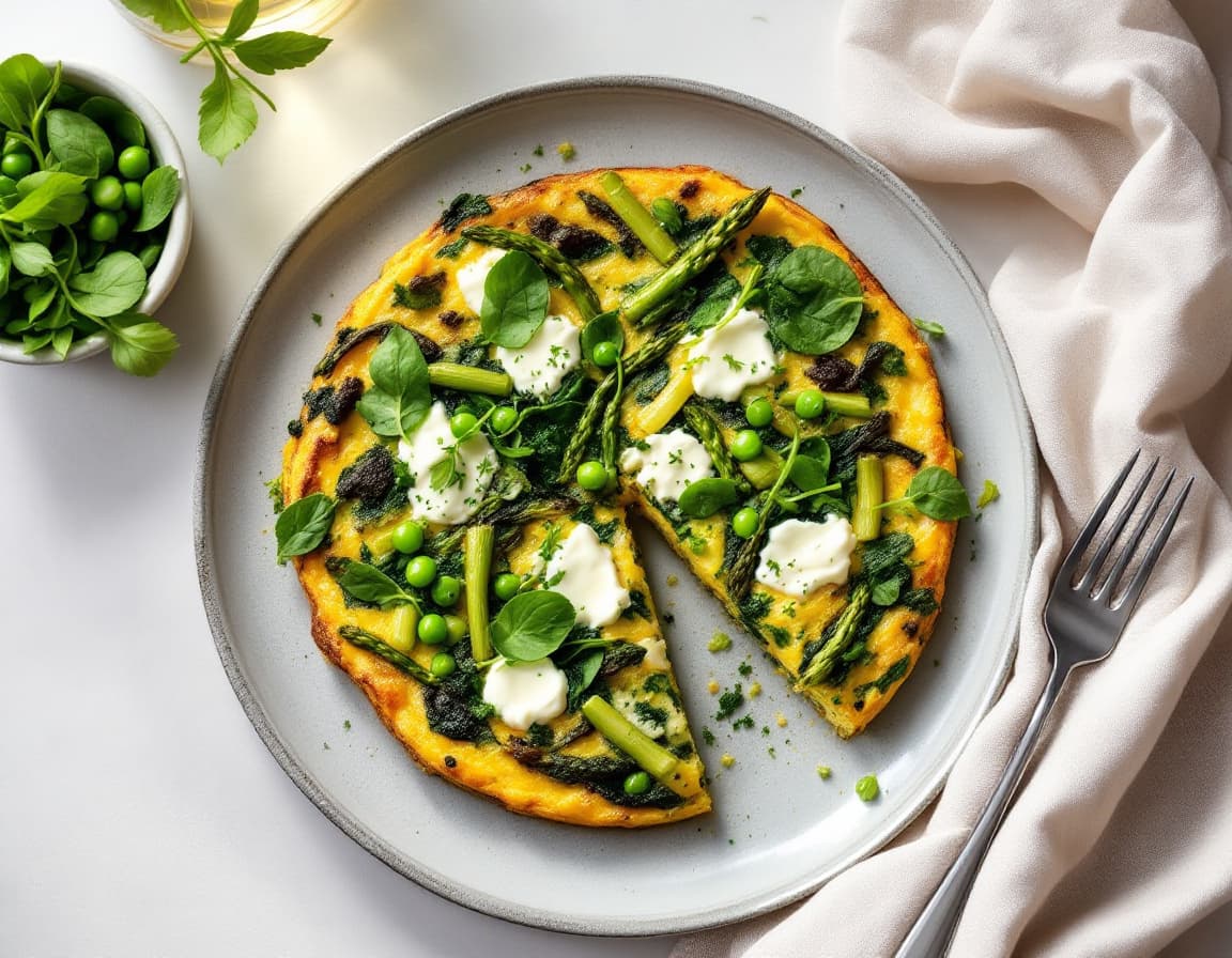 Spring Vegetable Frittata