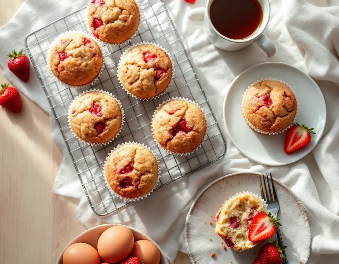 Strawberry Muffins