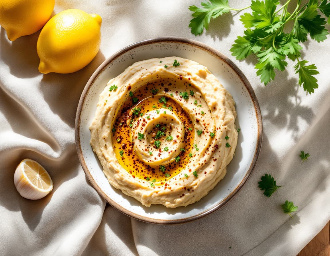 The Best Hummus (in 3 Minutes!)