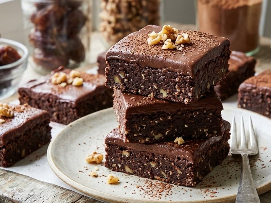 The Ultimate Unbaked Brownies