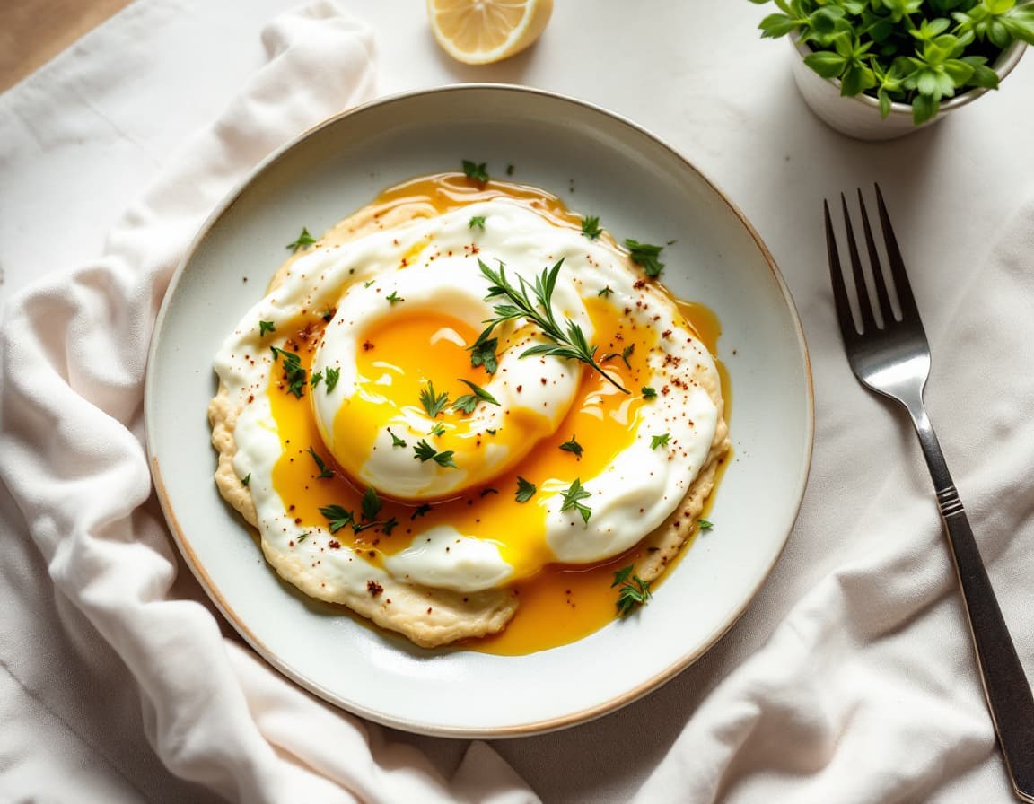 Turkish Eggs (Çılbır)