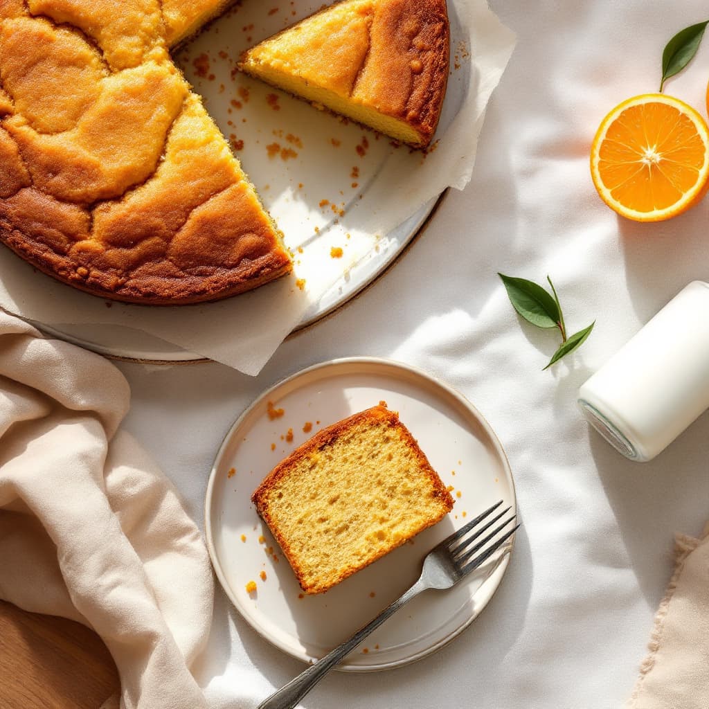 Vegan Olive Oil & Orange Cake