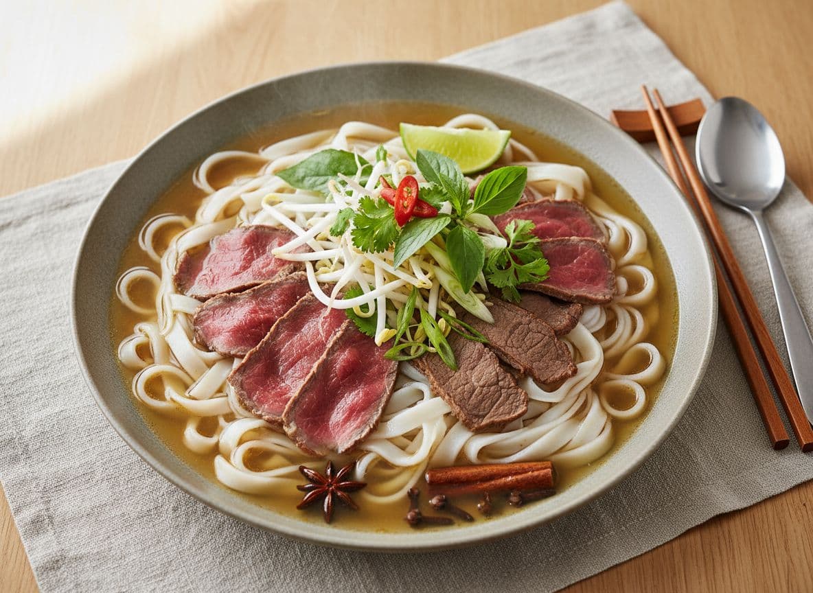 Vietnamese Beef Breakfast Pho