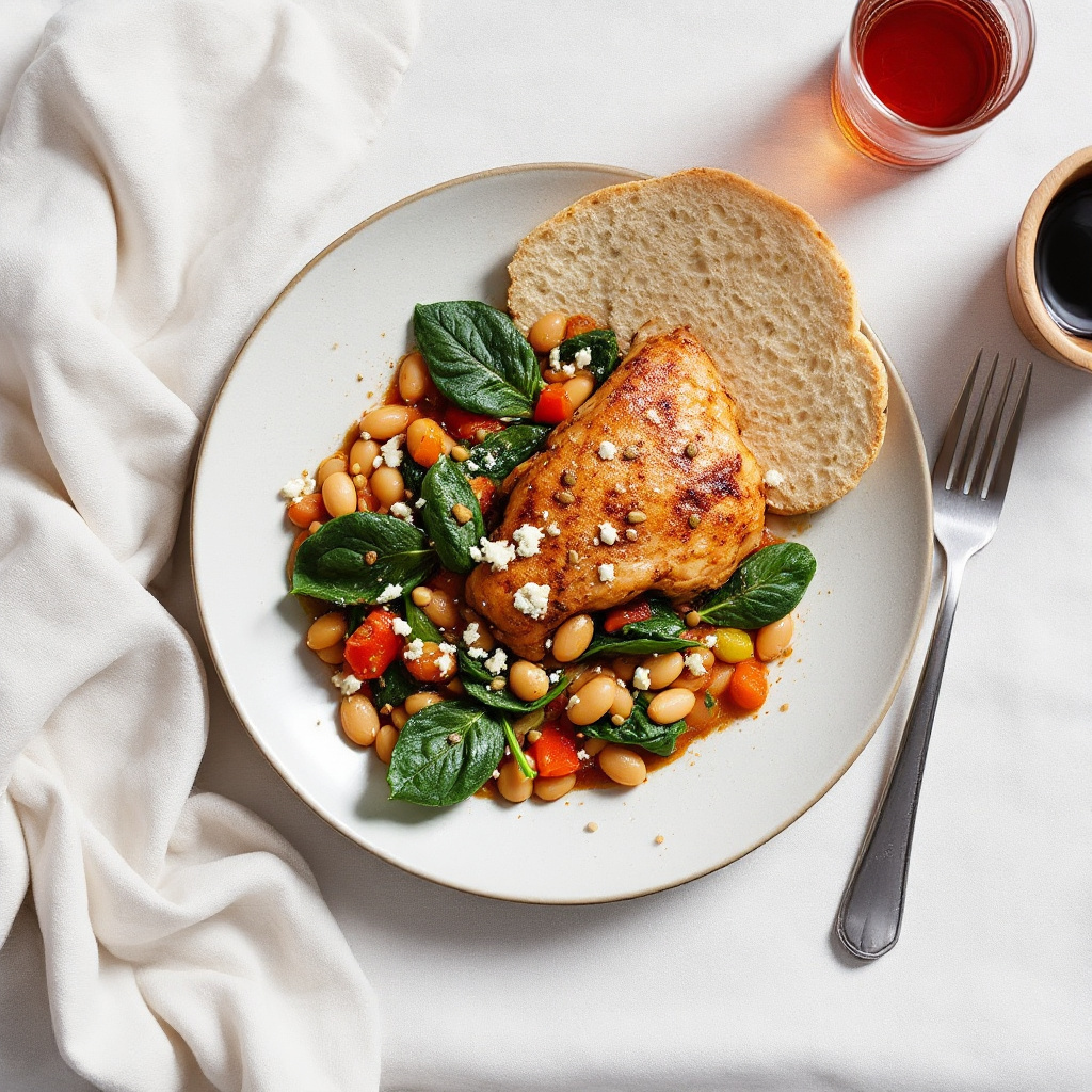 Paprika Chicken & Smokey White Bean Stew